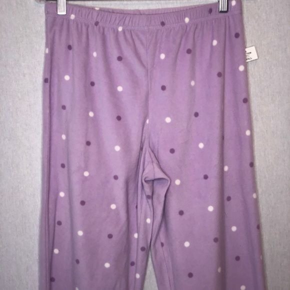 Charter Club Cozy Fleece Printed Pajama pants - Picture 2 of 8